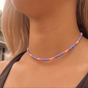 Seed bead necklace
